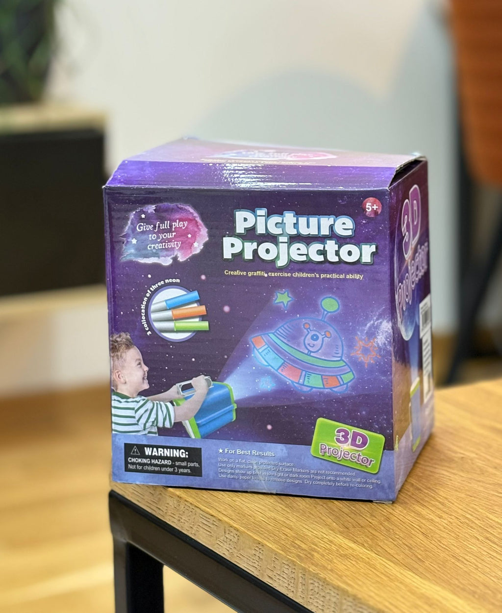 Дечји 3Д пројектор са таблом