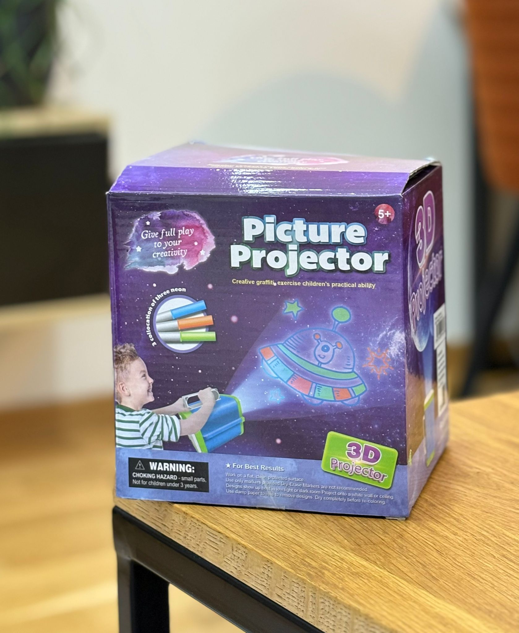 Дечји 3Д пројектор са таблом